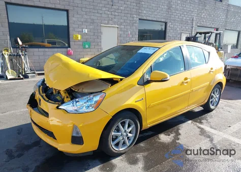 2014 Toyota Prius C Three z USA, uszkodzony, nr VIN JTDKDTB32E1079582